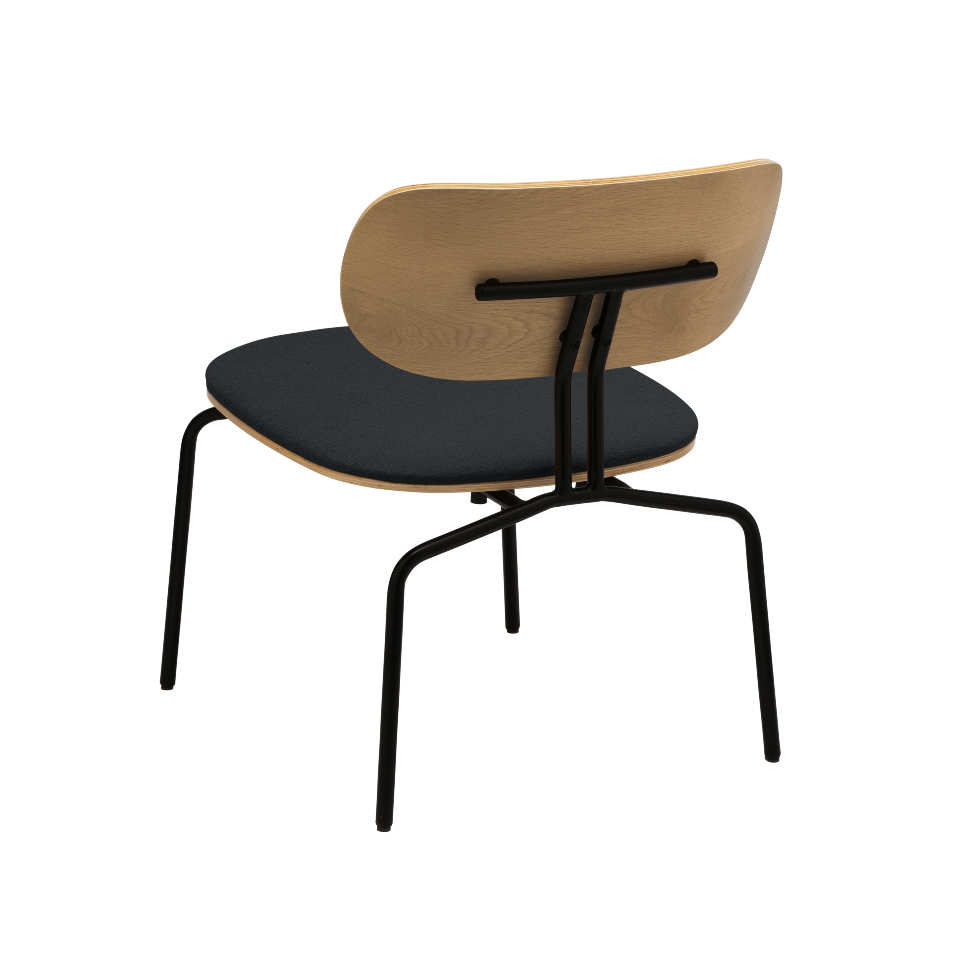 UMAGE Curious Lounge Chair, Black Legs