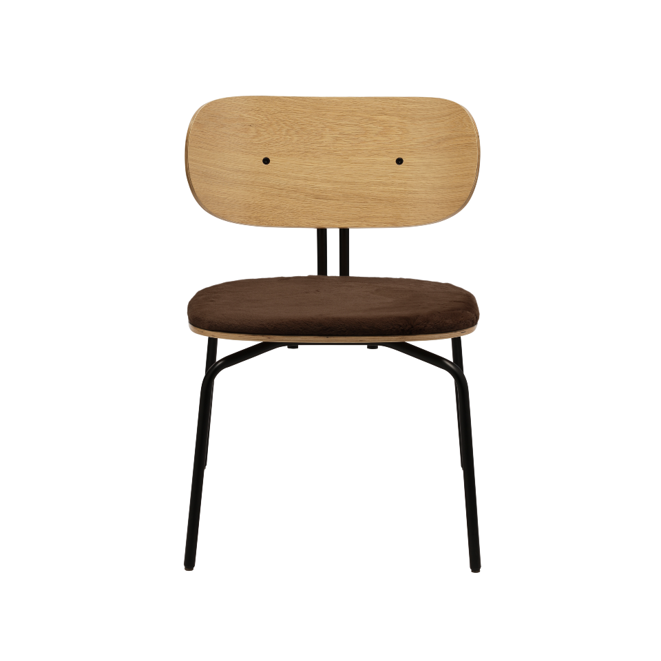 UMAGE Curious Lounge Chair, Black Legs