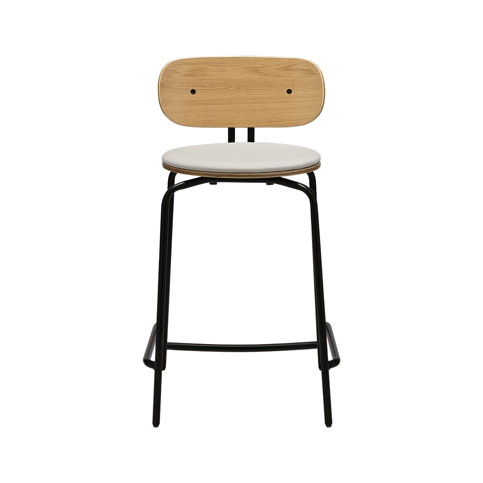 UMAGE Curious Counter Stool, Black Legs
