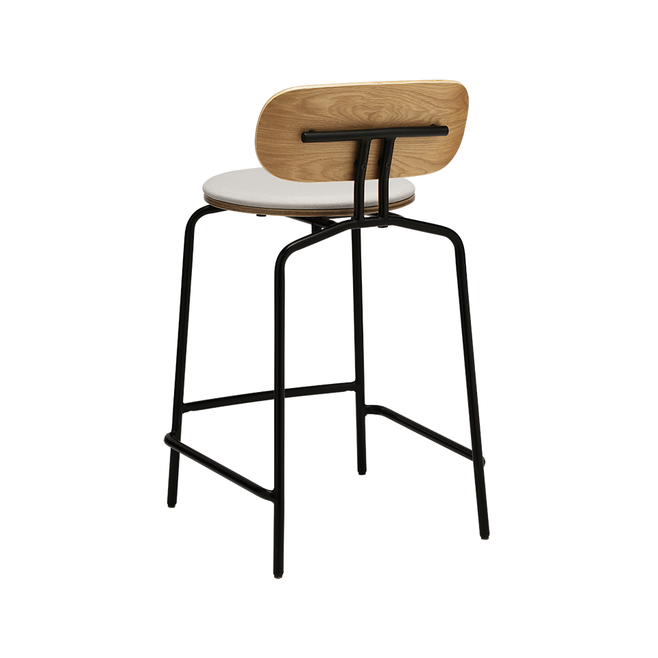 UMAGE Curious Counter Stool, Black Legs