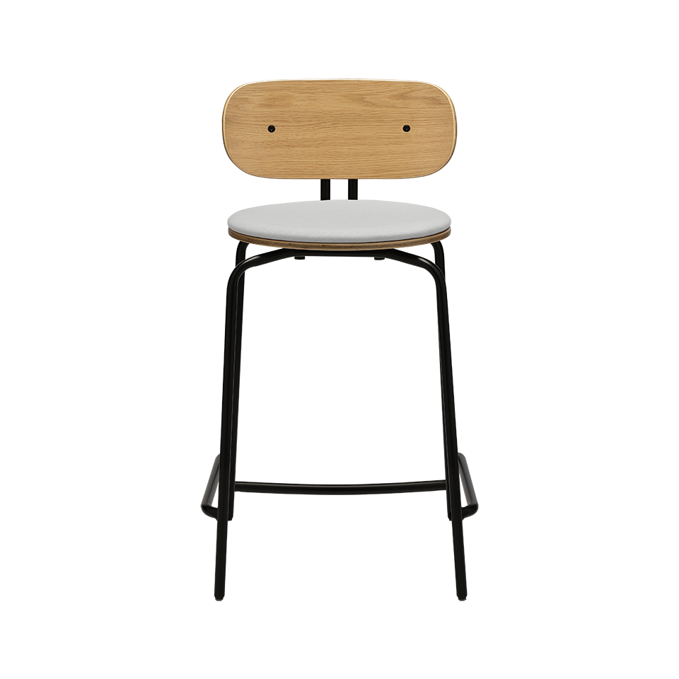 UMAGE Curious Counter Stool, Black Legs