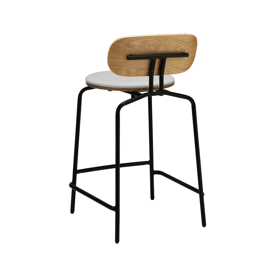 UMAGE Curious Counter Stool, Black Legs