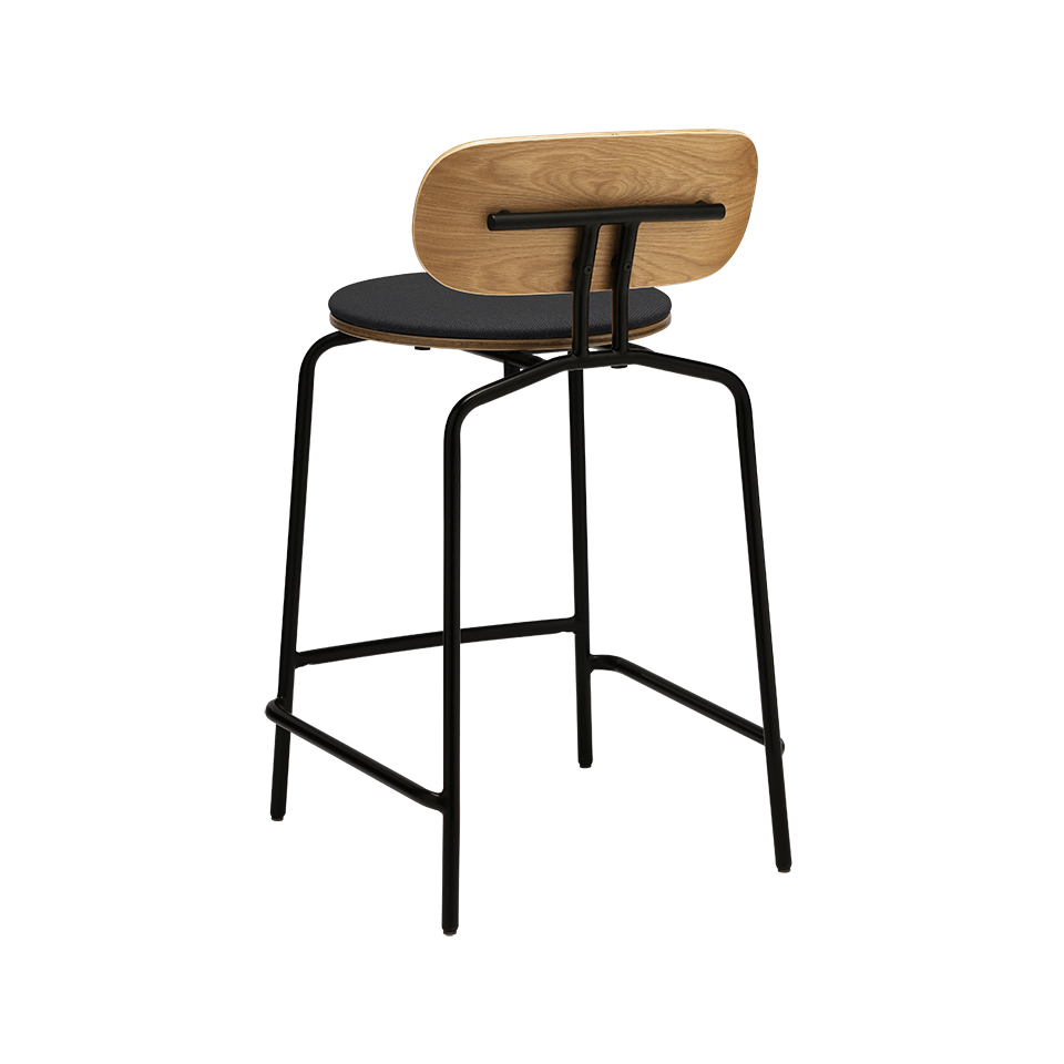 UMAGE Curious Counter Stool, Black Legs