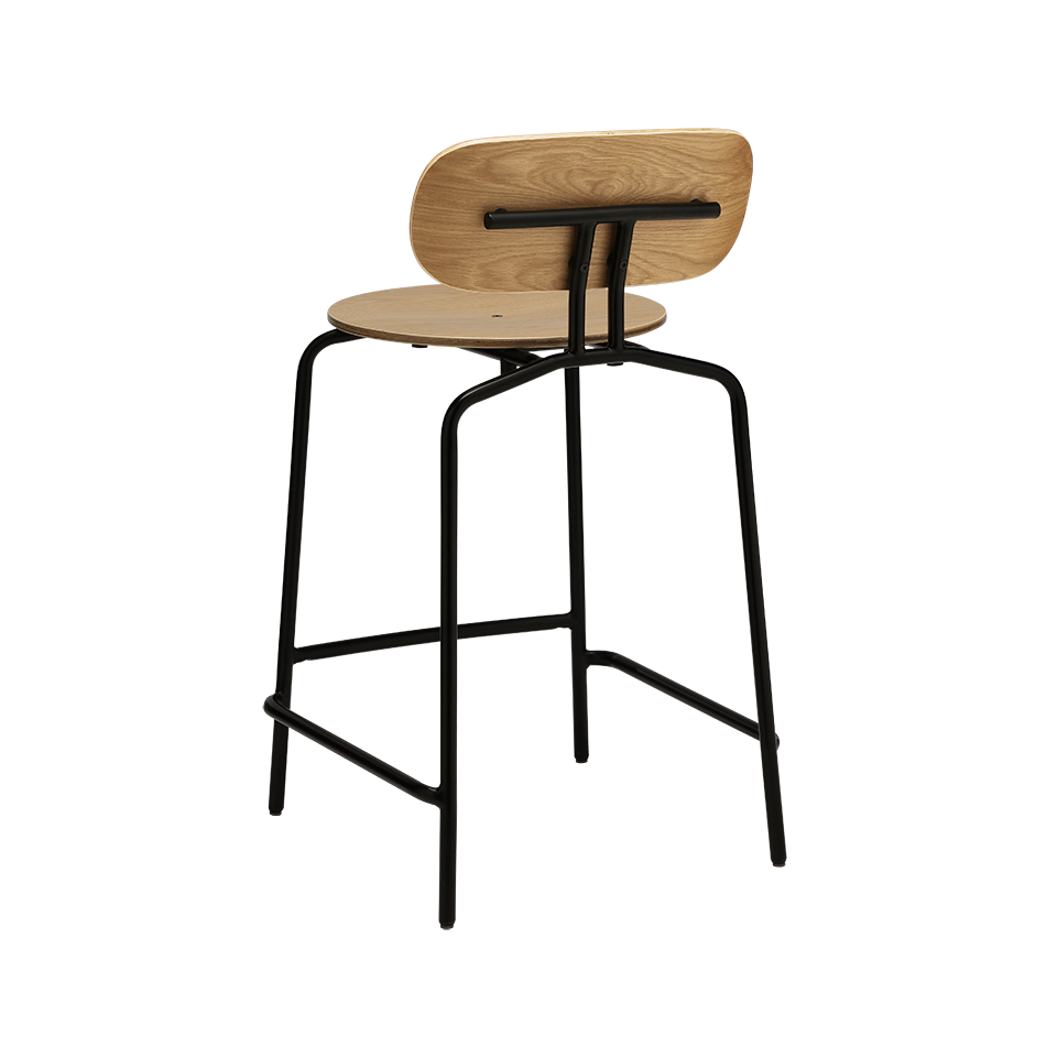 UMAGE Curious Counter Stool, Black Legs