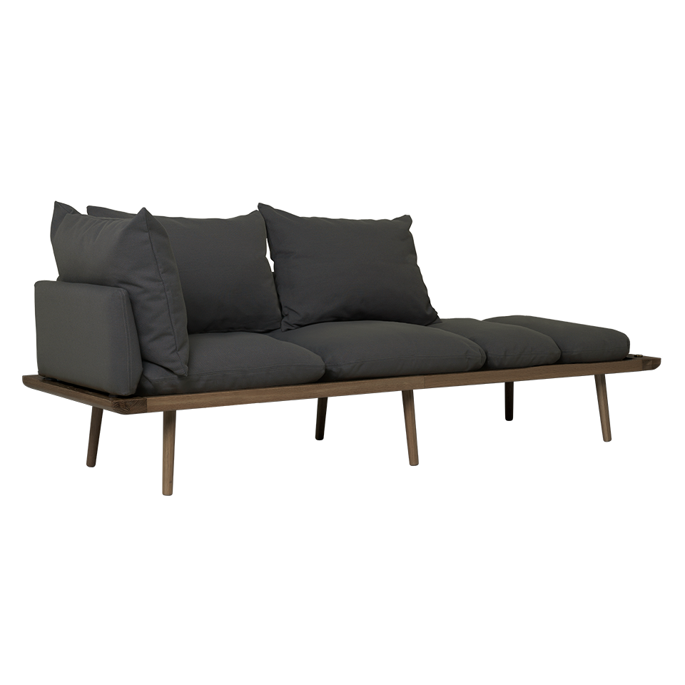 UMAGE Lounge Around 3 Seater, Horizons, Dark Oak