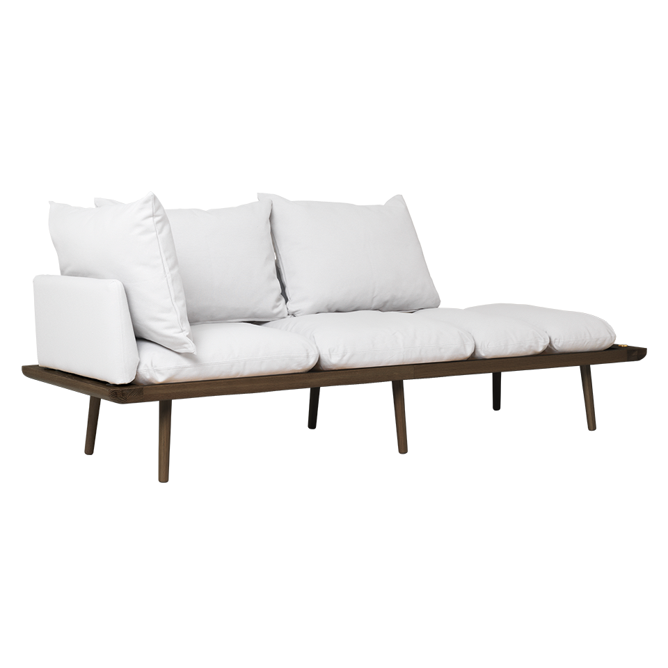 UMAGE Lounge Around 3 Seater, Horizons, Dark Oak
