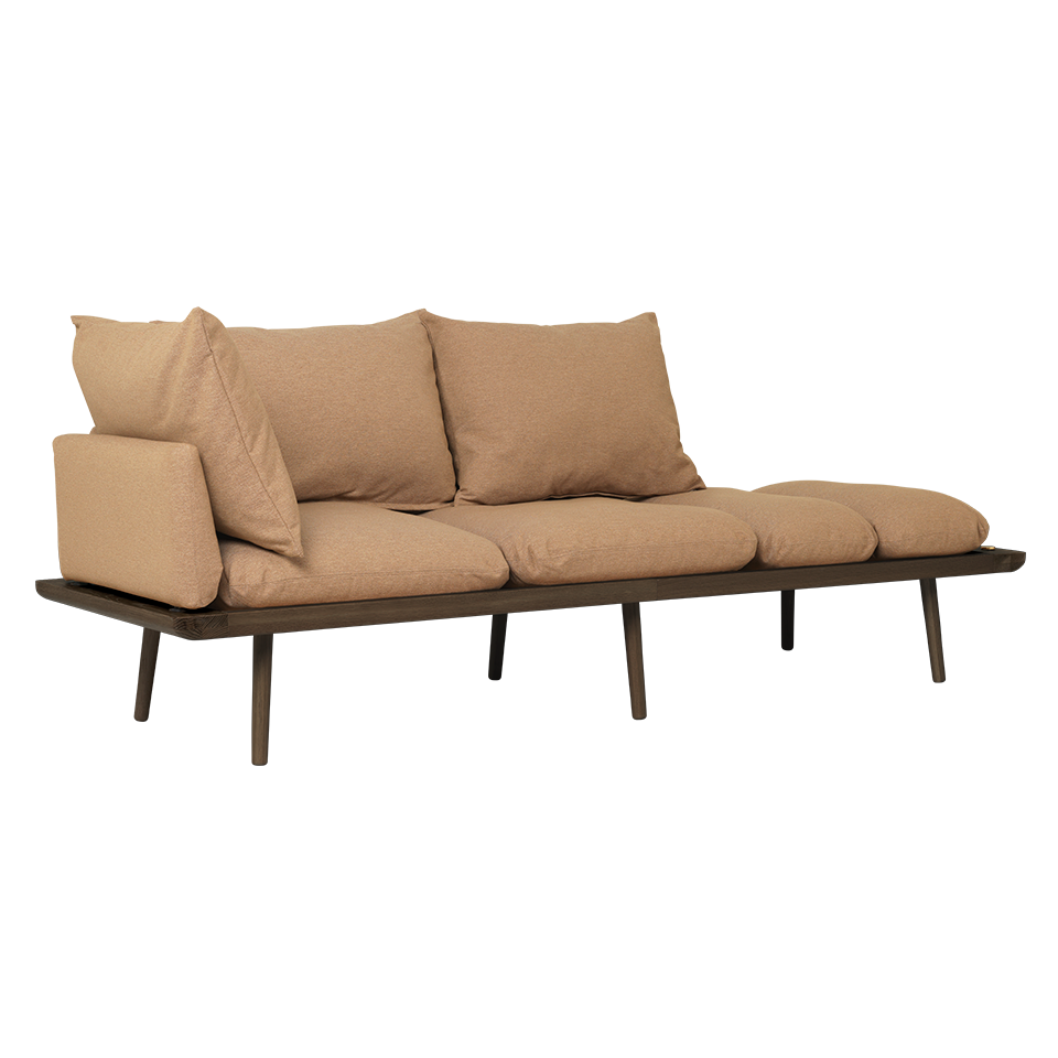 UMAGE Lounge Around 3 Seater, Horizons, Dark Oak