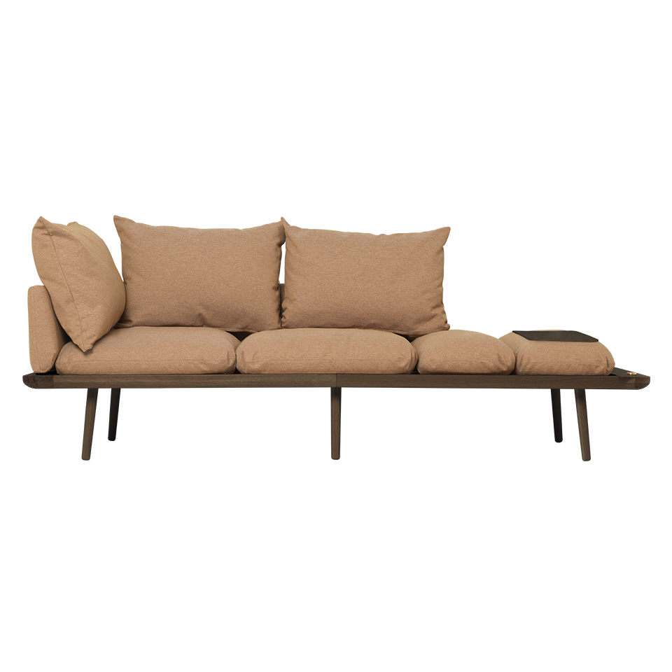 UMAGE Lounge Around 3 Seater, Horizons, Dark Oak