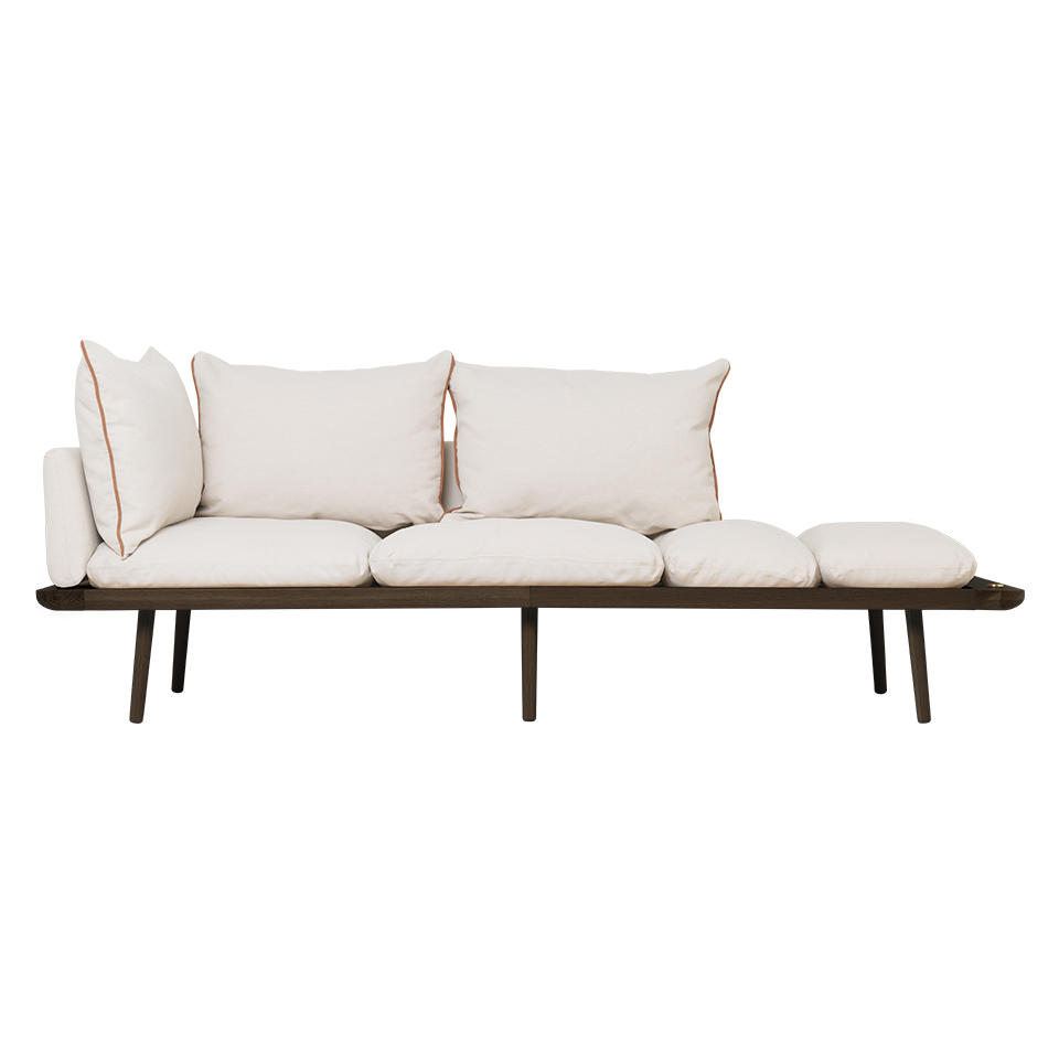 UMAGE Lounge Around 3 Seater, Horizons, Dark Oak