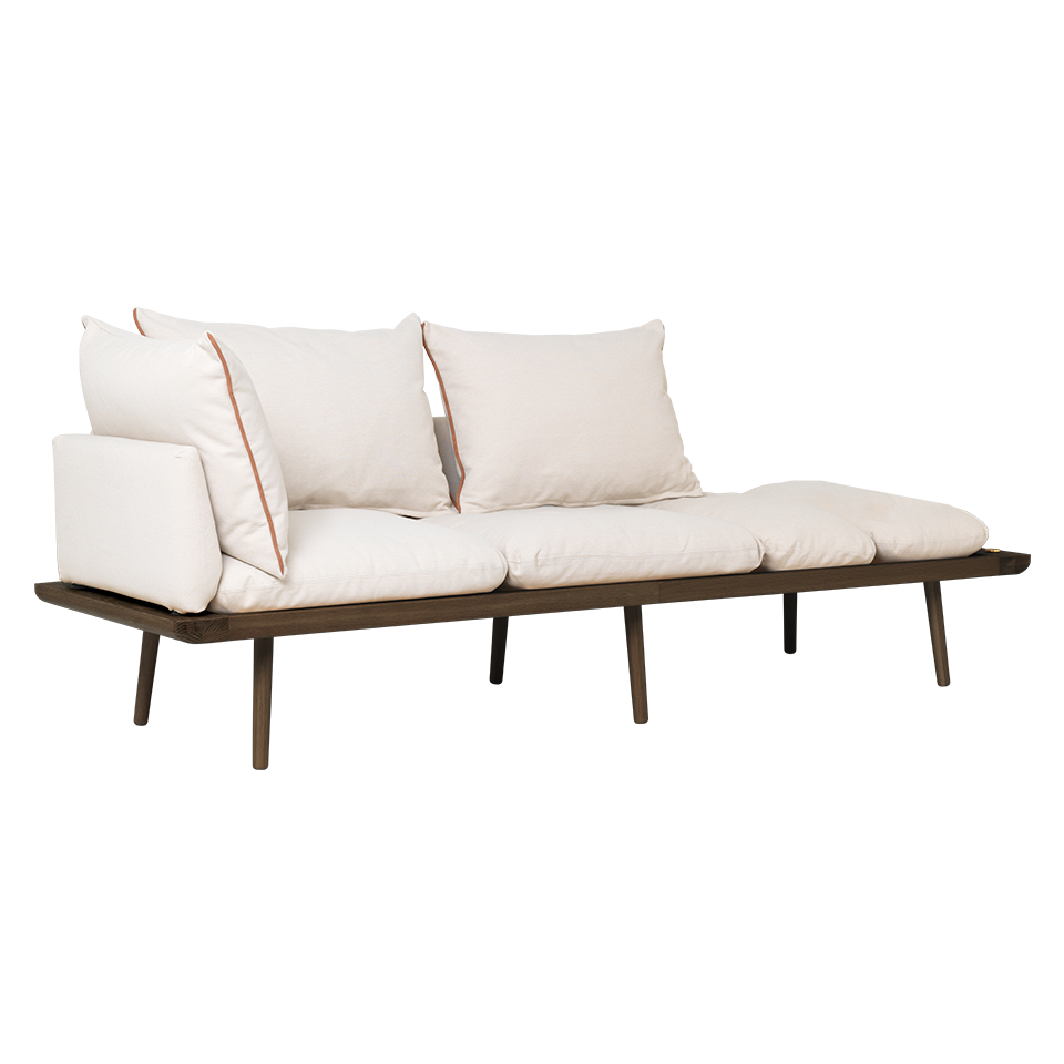 UMAGE Lounge Around 3 Seater, Horizons, Dark Oak