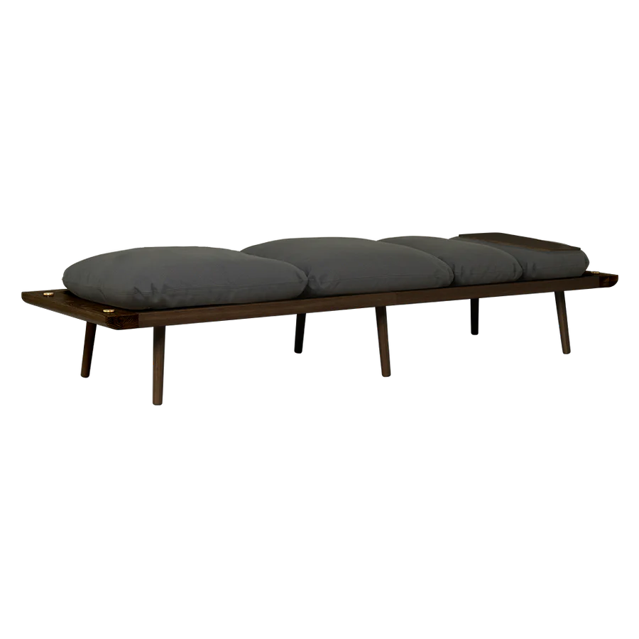 UMAGE Lounge Around Daybed, Horizons, Dark Oak