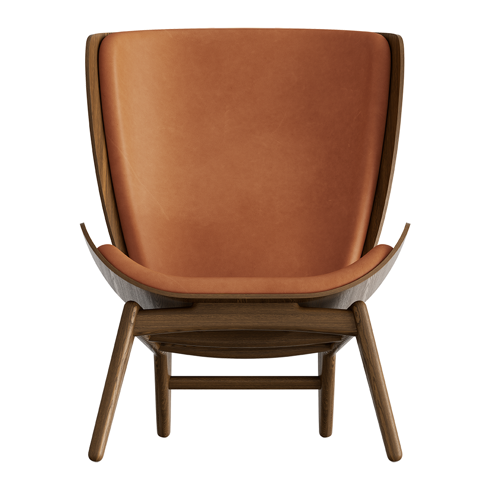UMAGE The Reader Wing Chair, Dark Oak