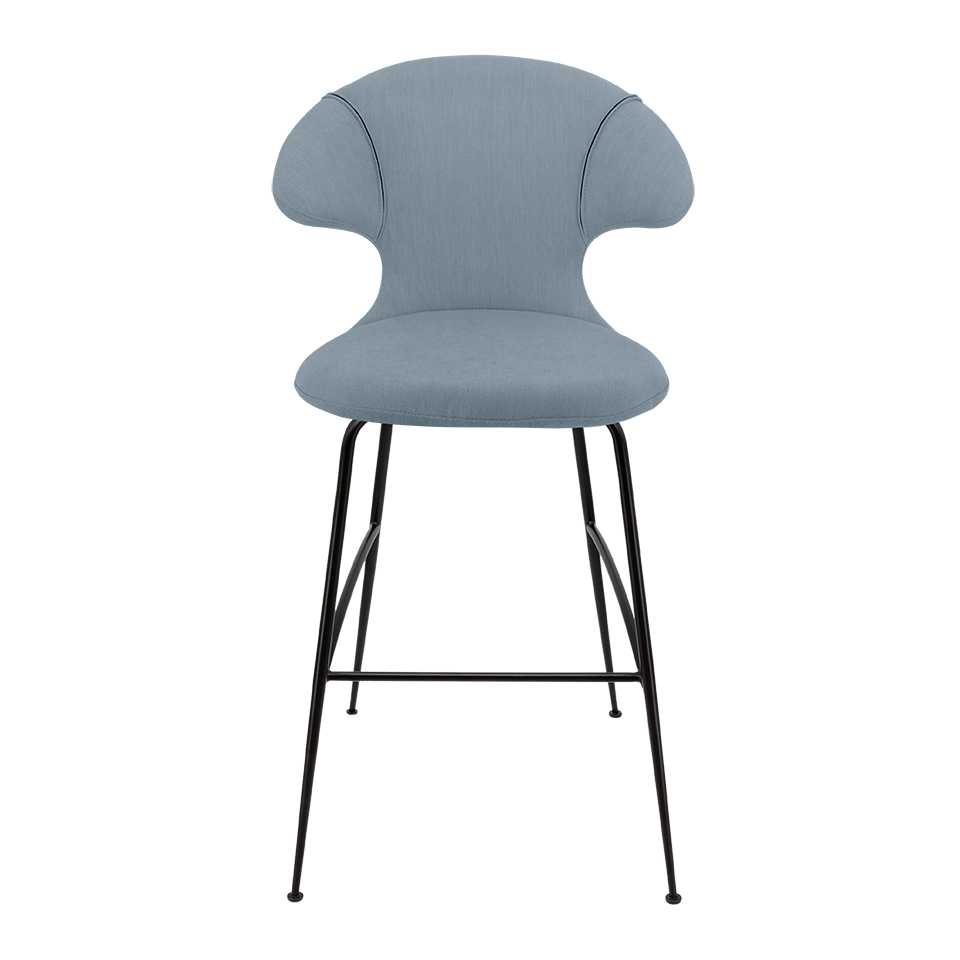 UMAGE Time Flies Bar Stool, Black Legs