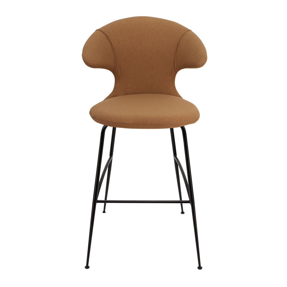 UMAGE Time Flies Bar Stool, Black Legs