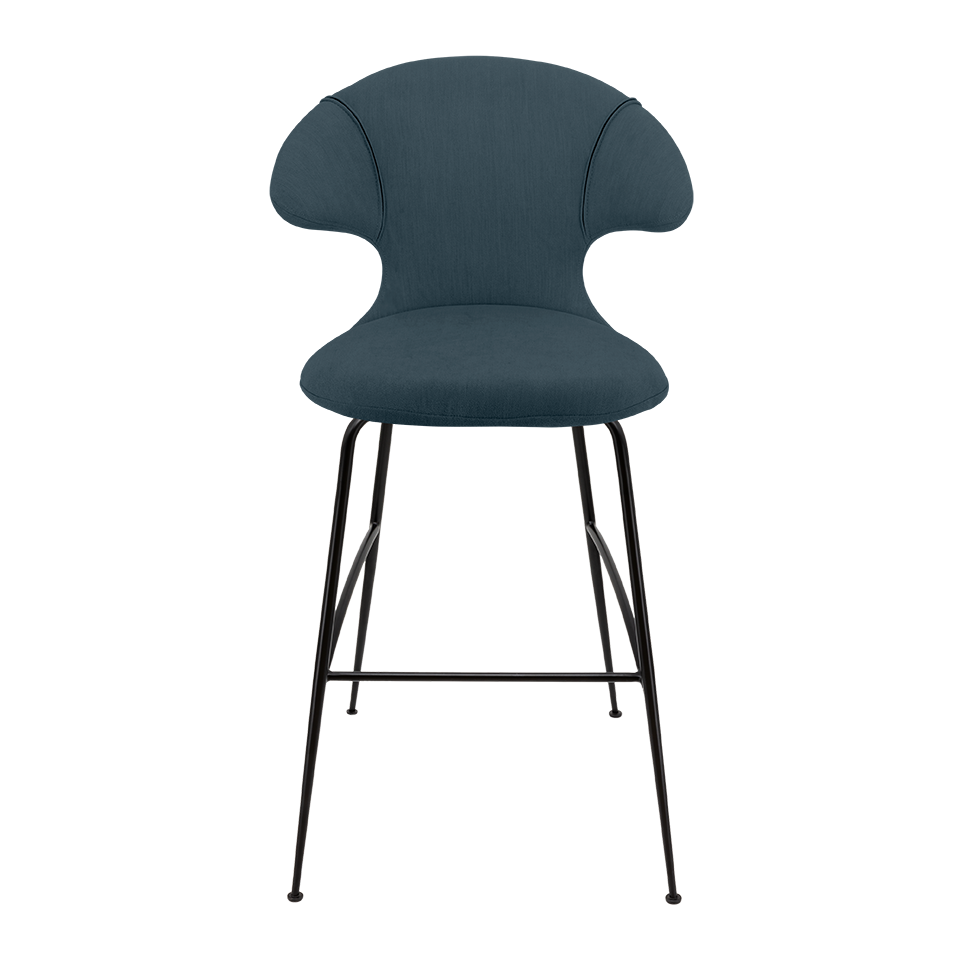 UMAGE Time Flies Bar Stool, Black Legs
