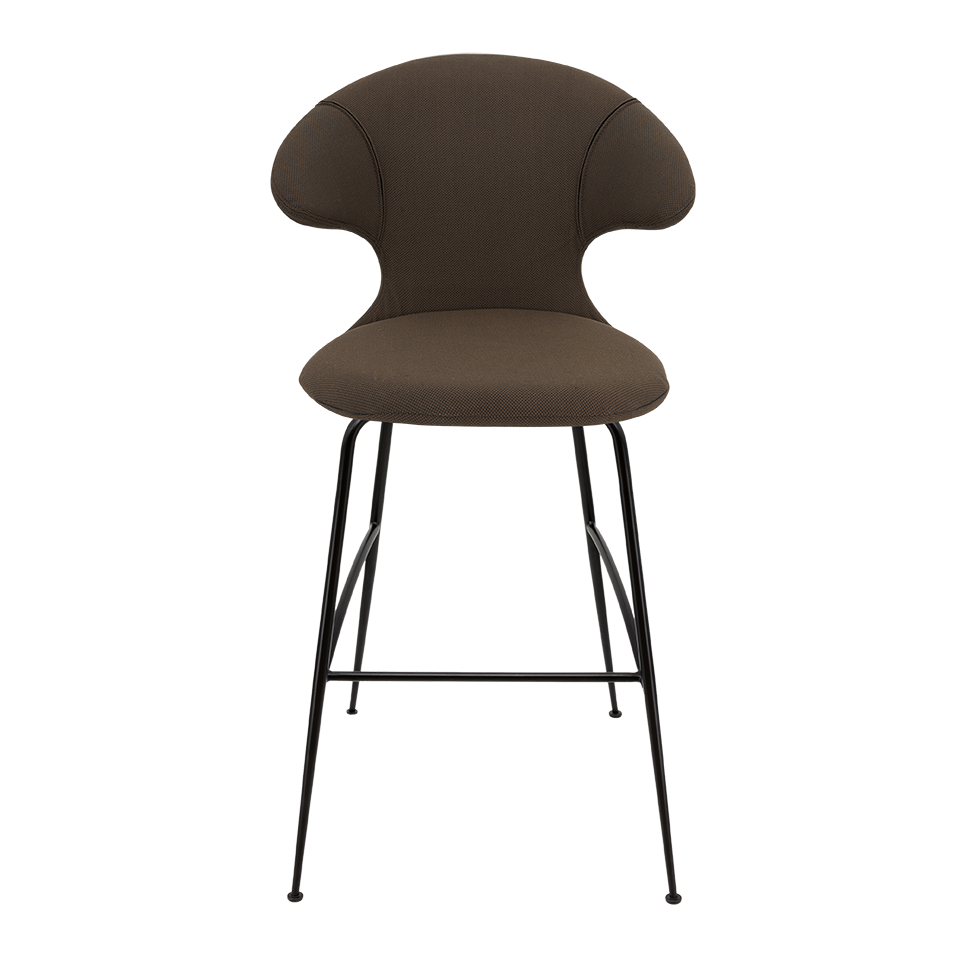 UMAGE Time Flies Bar Stool, Black Legs