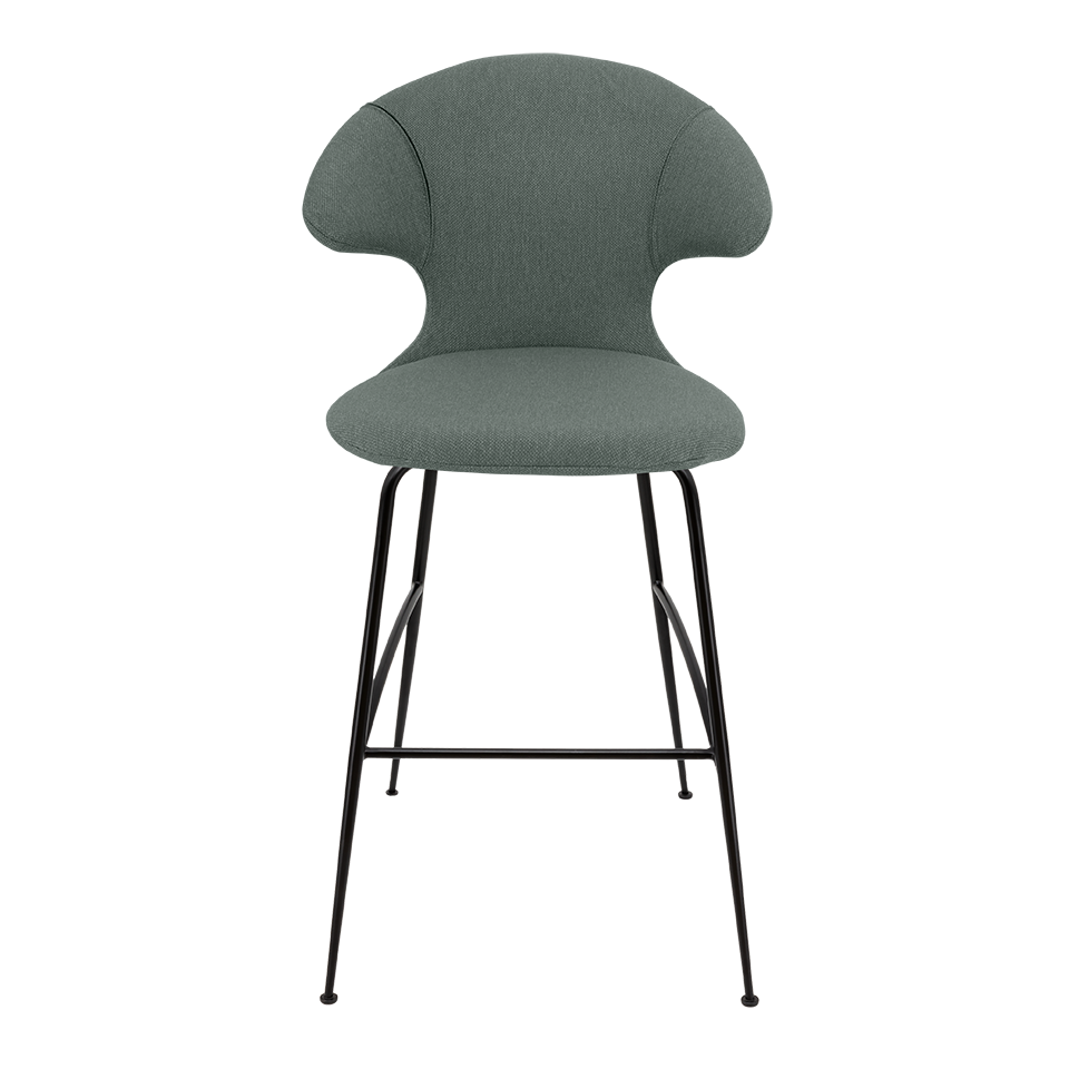 UMAGE Time Flies Bar Stool, Black Legs