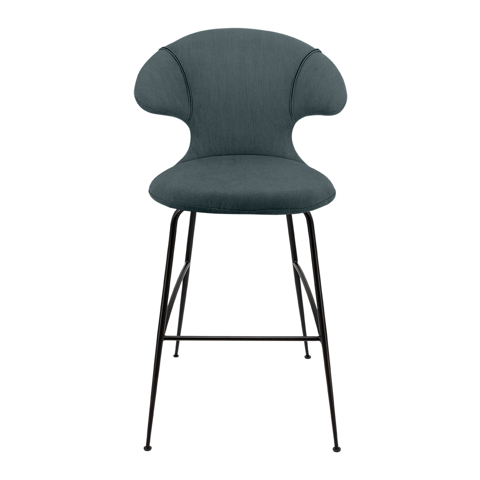 UMAGE Time Flies Bar Stool, Black Legs