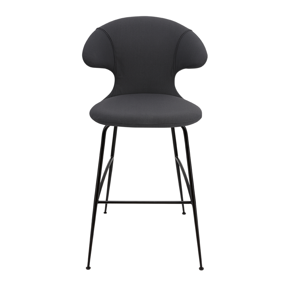 UMAGE Time Flies Bar Stool, Black Legs