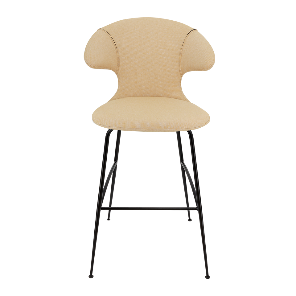 UMAGE Time Flies Bar Stool, Black Legs