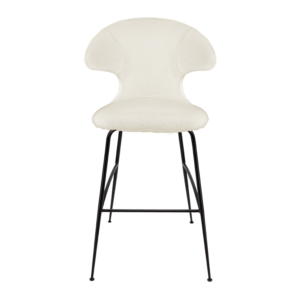 UMAGE Time Flies Bar Stool, Black Legs
