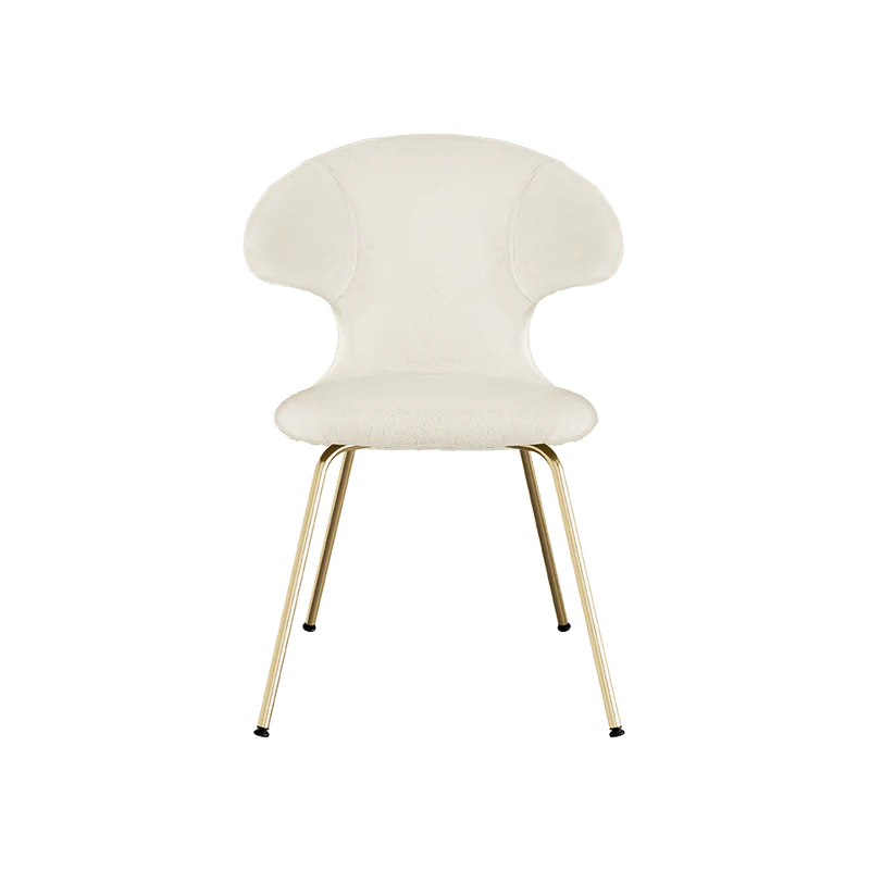 UMAGE Time Flies Chair, Teddy Bear, Brass Legs