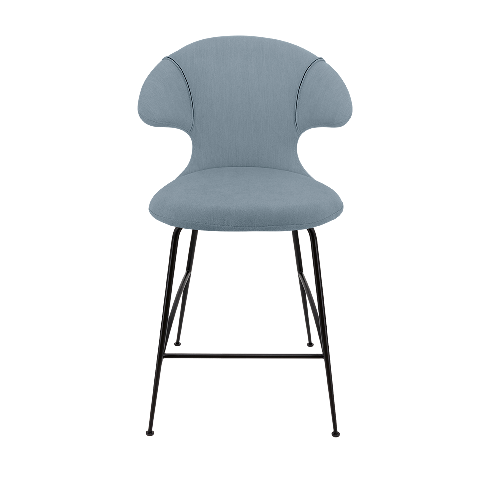 UMAGE Time Flies Counter Stool, Black Legs
