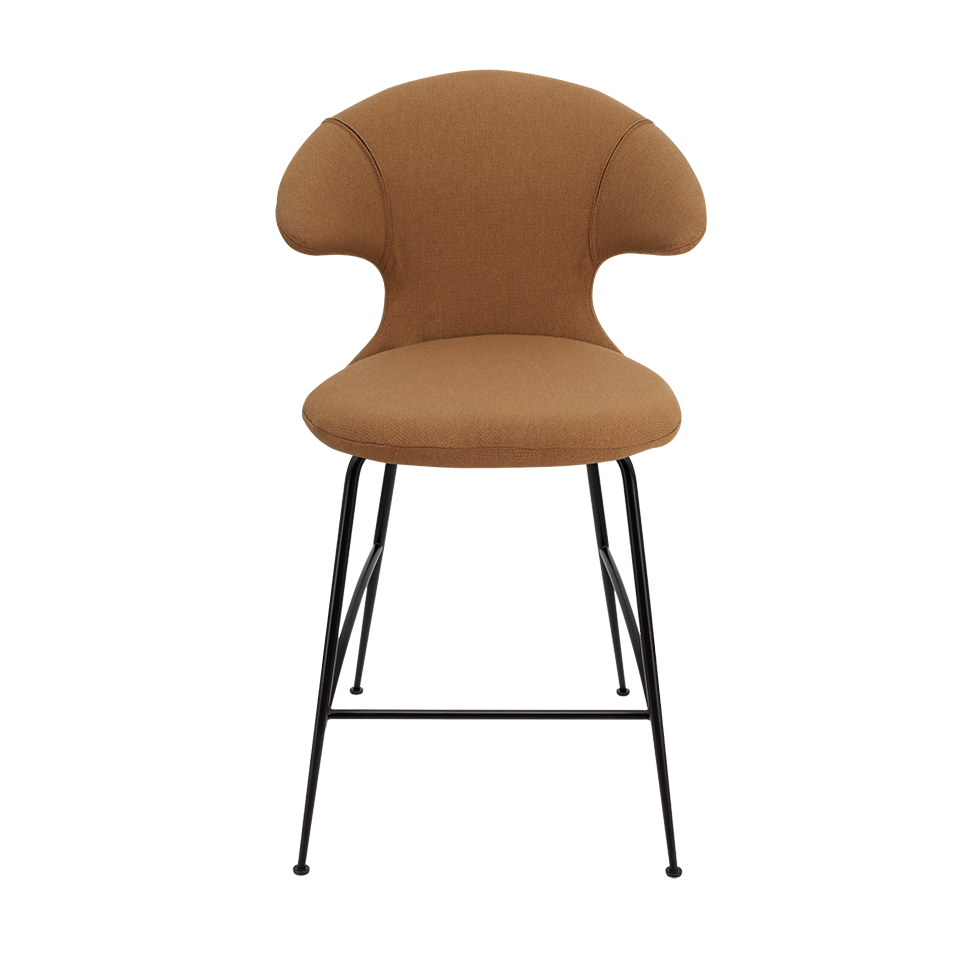 UMAGE Time Flies Counter Stool, Black Legs