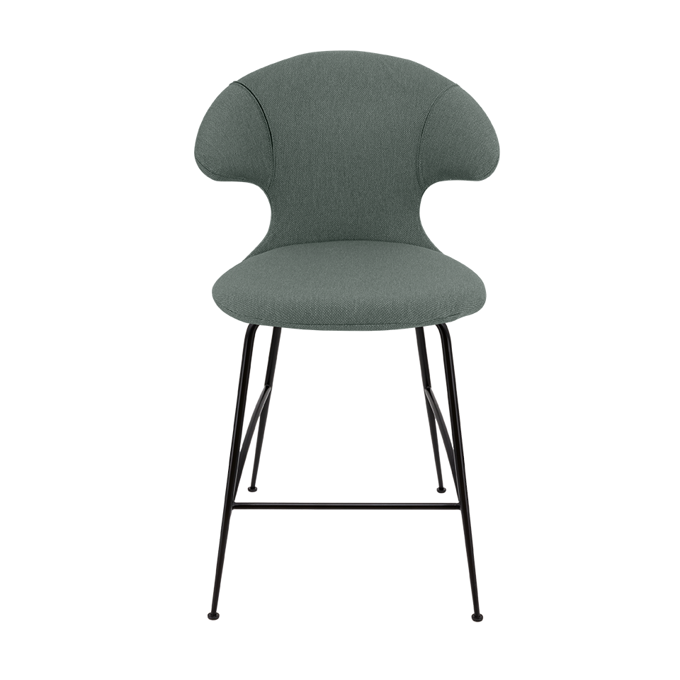 UMAGE Time Flies Counter Stool, Black Legs