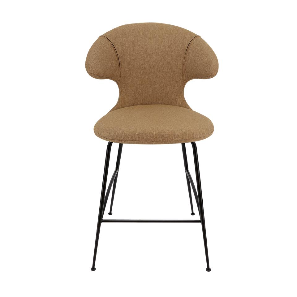 UMAGE Time Flies Counter Stool, Black Legs
