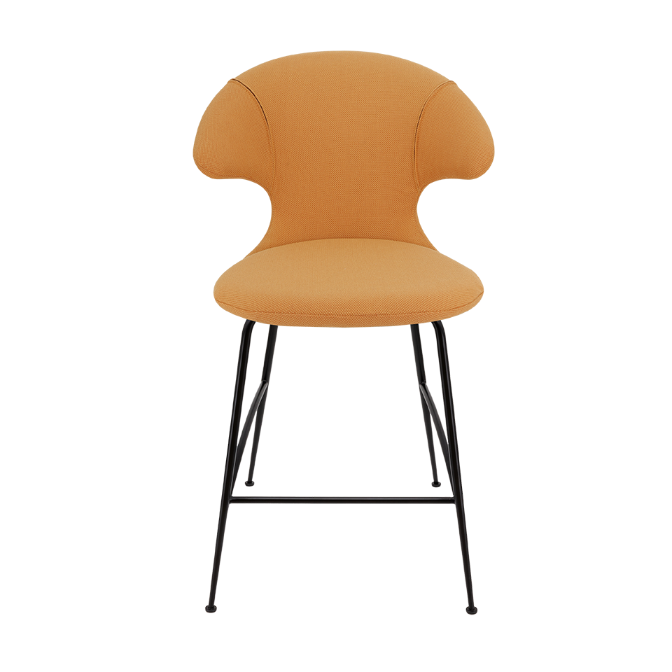 UMAGE Time Flies Counter Stool, Black Legs