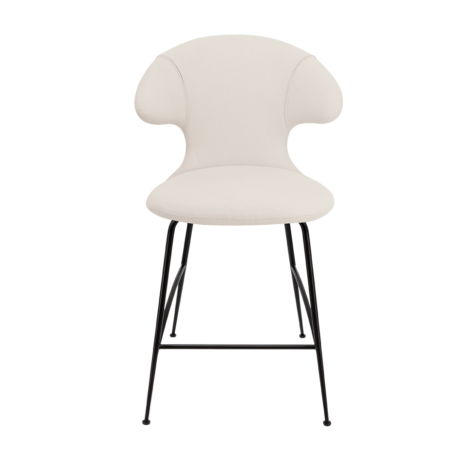 UMAGE Time Flies Counter Stool, Black Legs