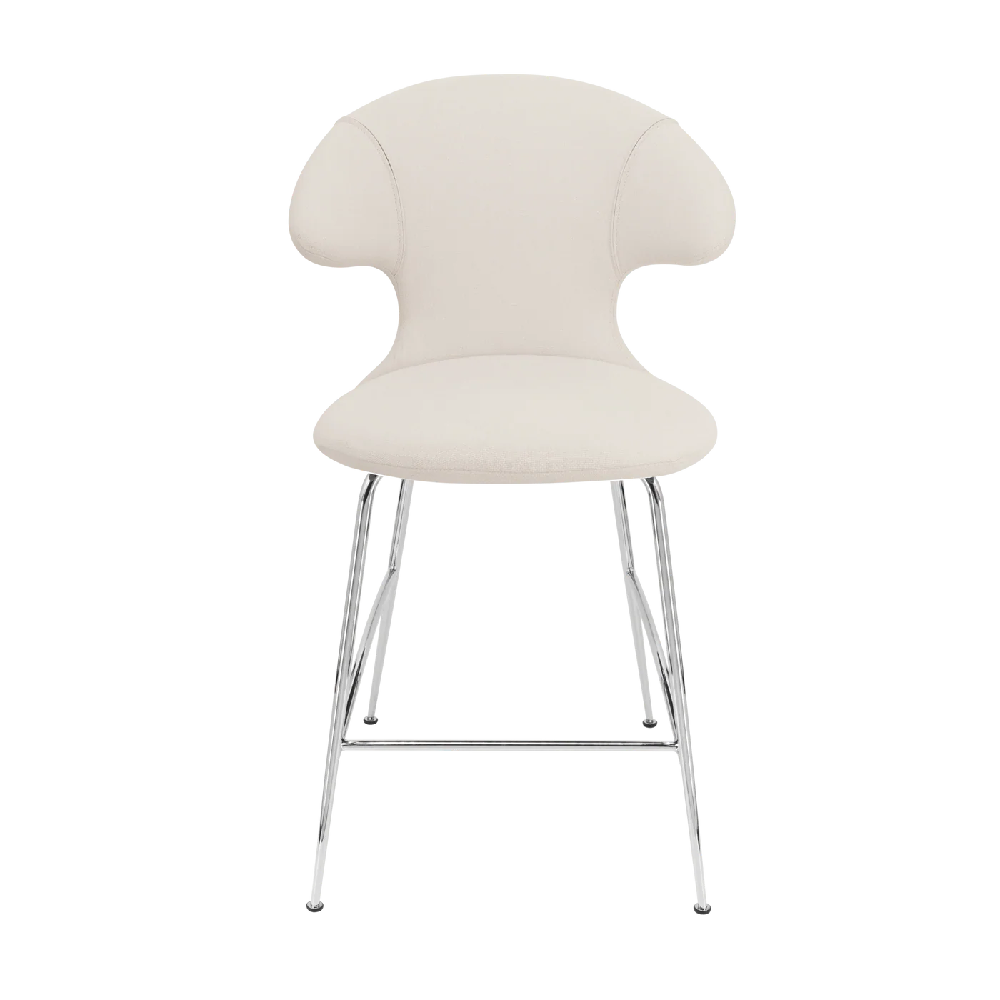 UMAGE Time Flies Counter Stool, Chrome Legs