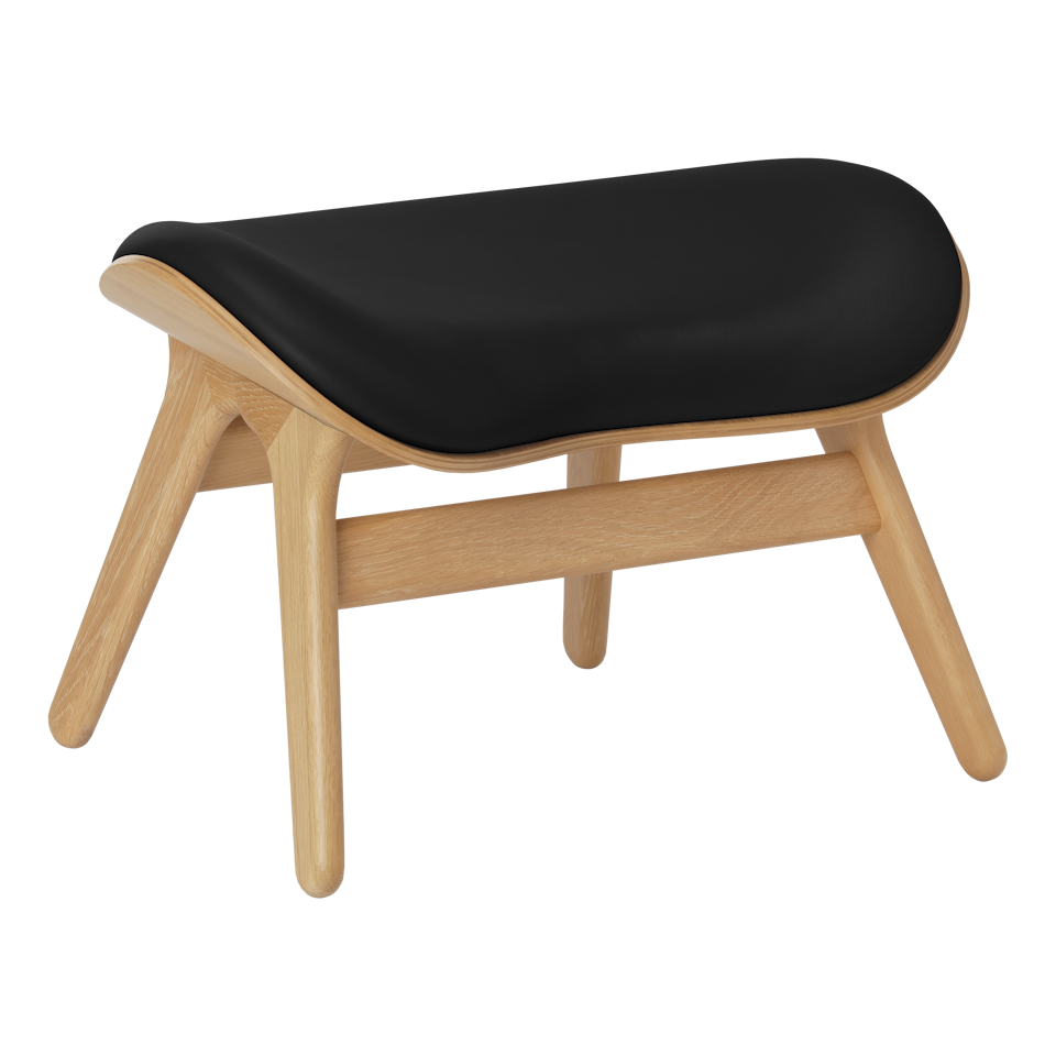 UMAGE A Conversation Piece Ottoman, Oak