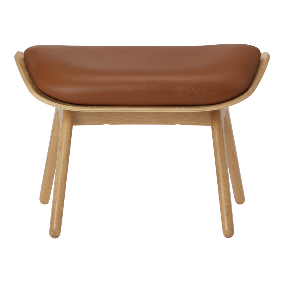 UMAGE The Reader Ottoman, Oak