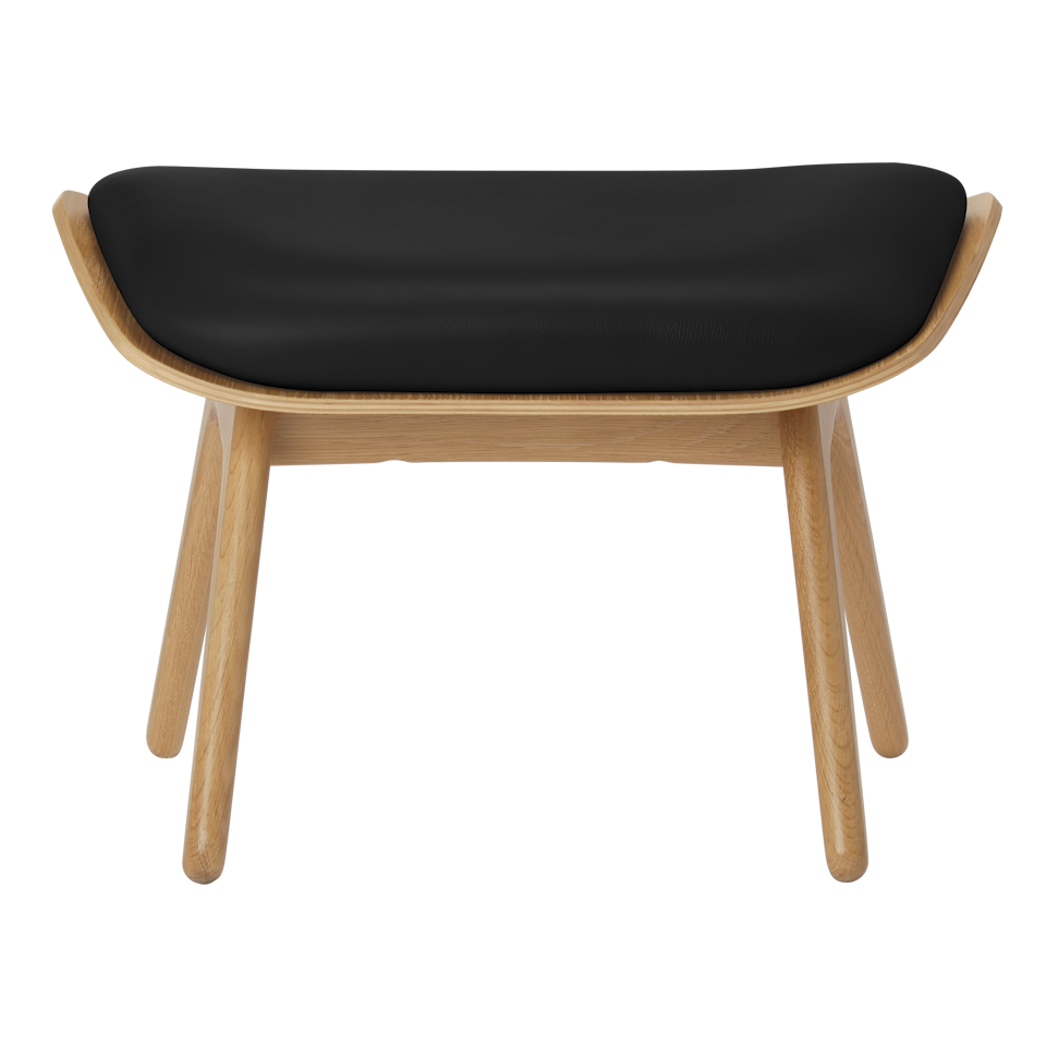 UMAGE The Reader Ottoman, Oak