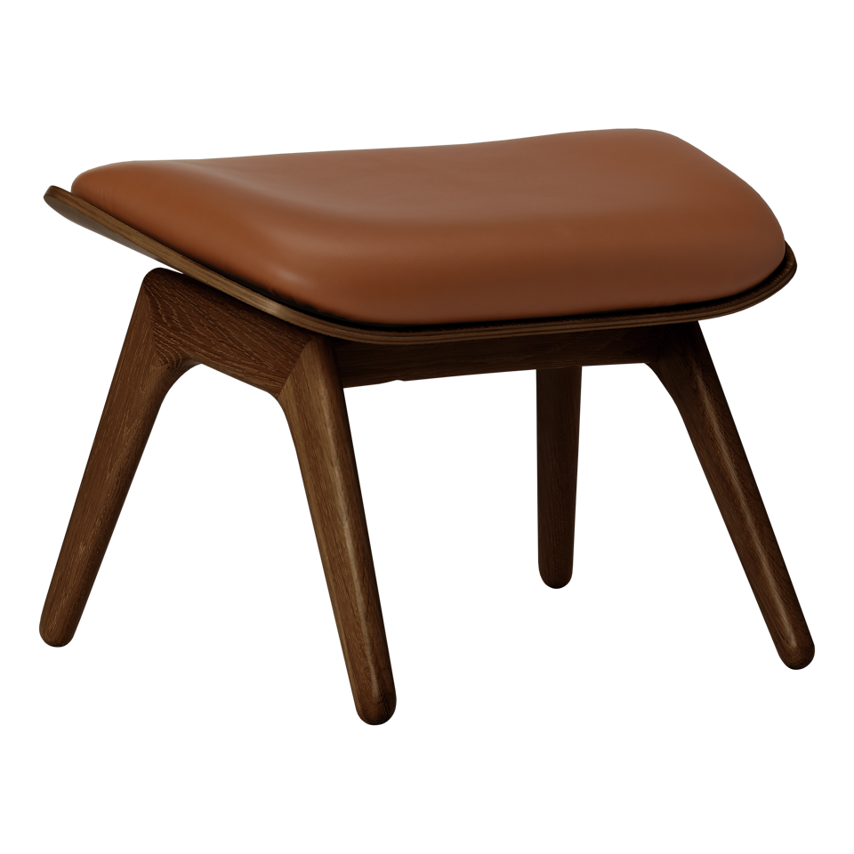 UMAGE The Reader Ottoman, Dark Oak