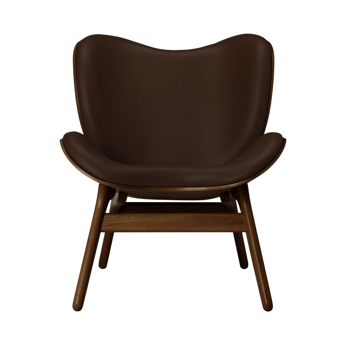UMAGE A Conversation Piece Lounge Chair, Low, Dark Oak