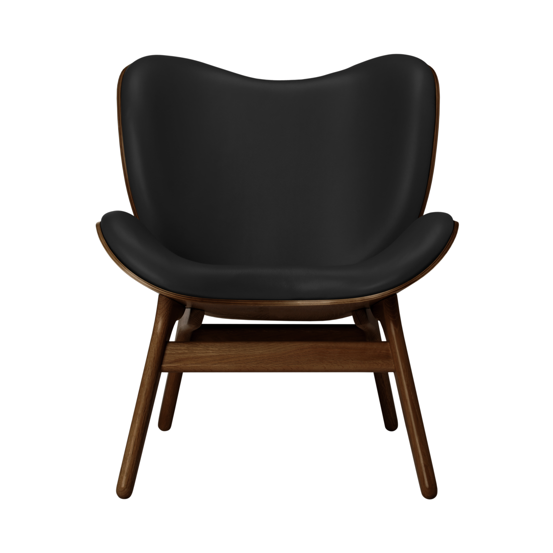 UMAGE A Conversation Piece Lounge Chair, Low, Dark Oak