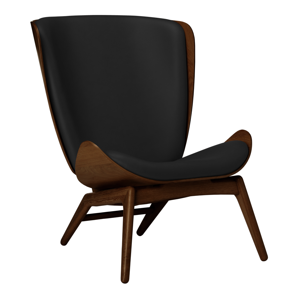 UMAGE The Reader Wing Chair, Dark Oak