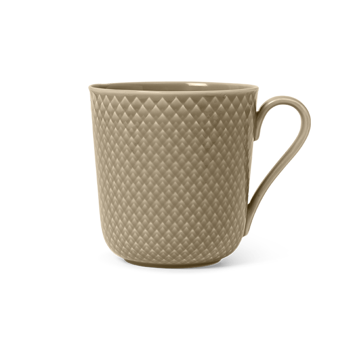 Lyngby Porcelæn Rhombe Earth Mug With Handle