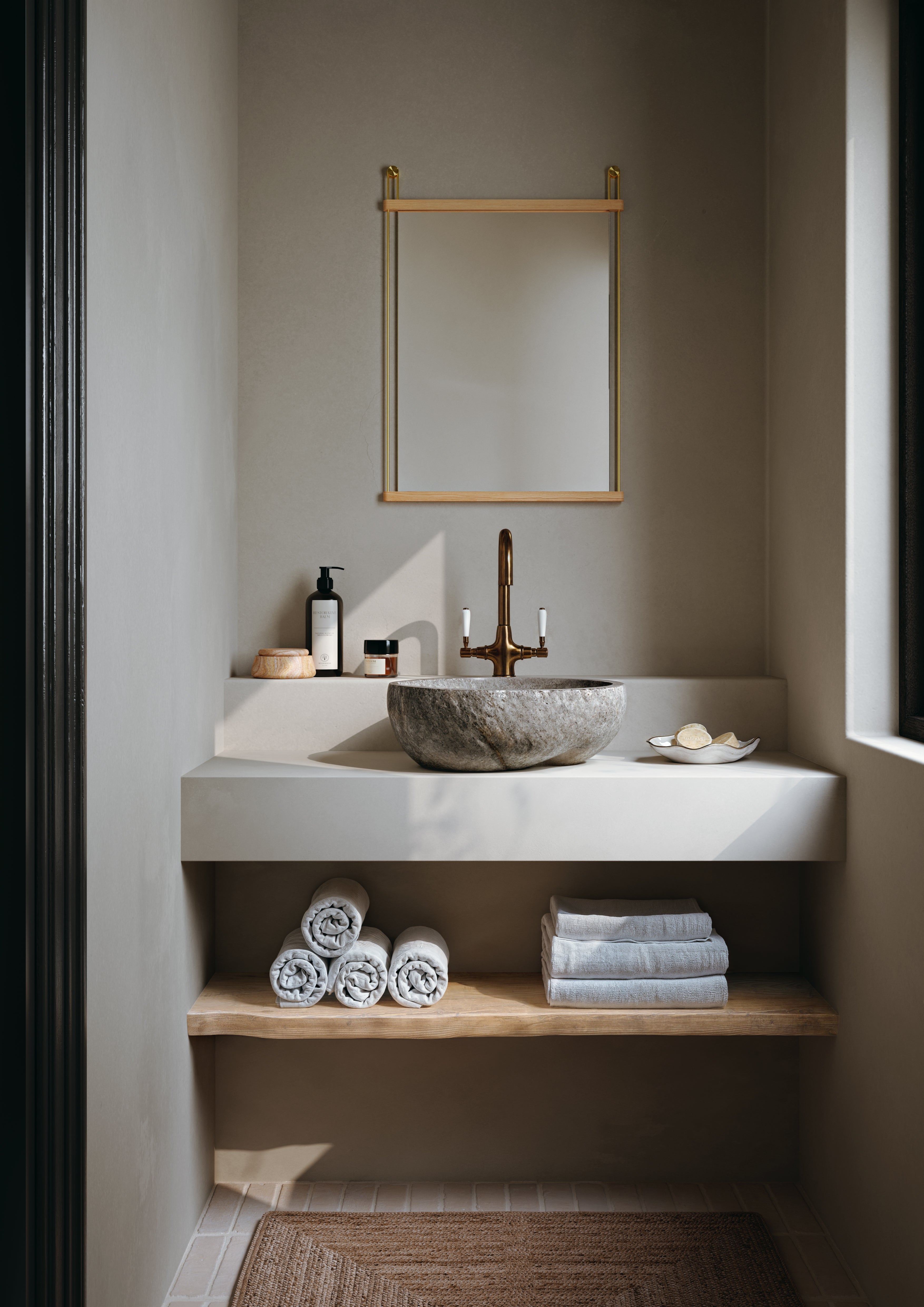 WOUD Suspended Mirror lifestyle image