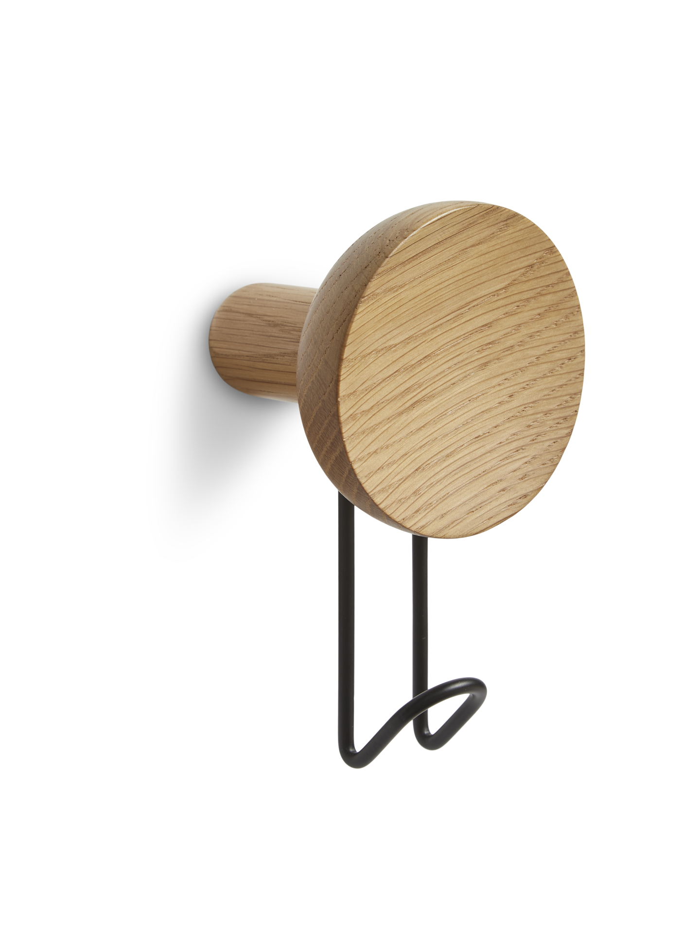 WOUD Around Wall Hanger Large - Oak/Black
