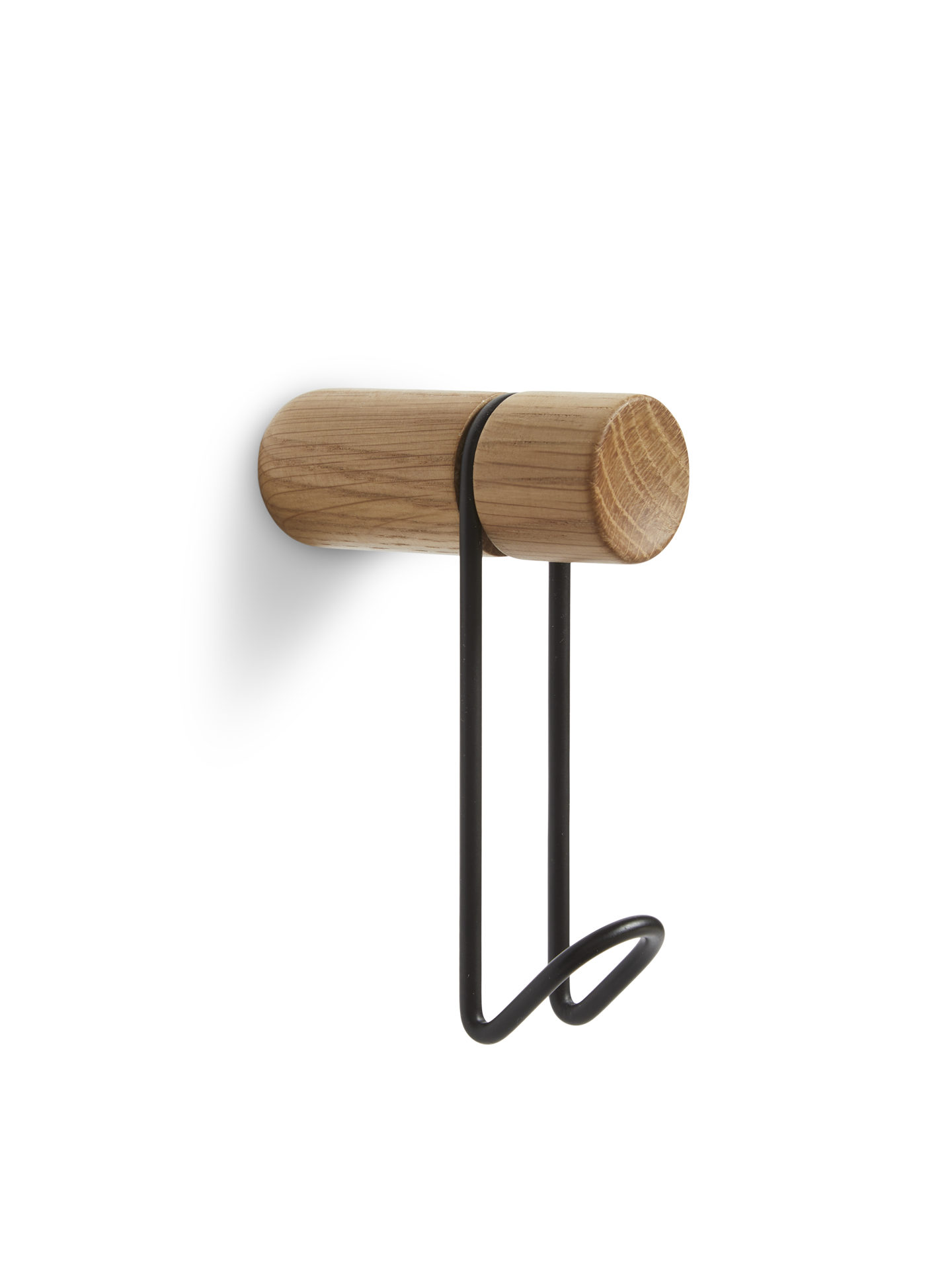 WOUD Around Wall Hanger Small - Oak/Black
