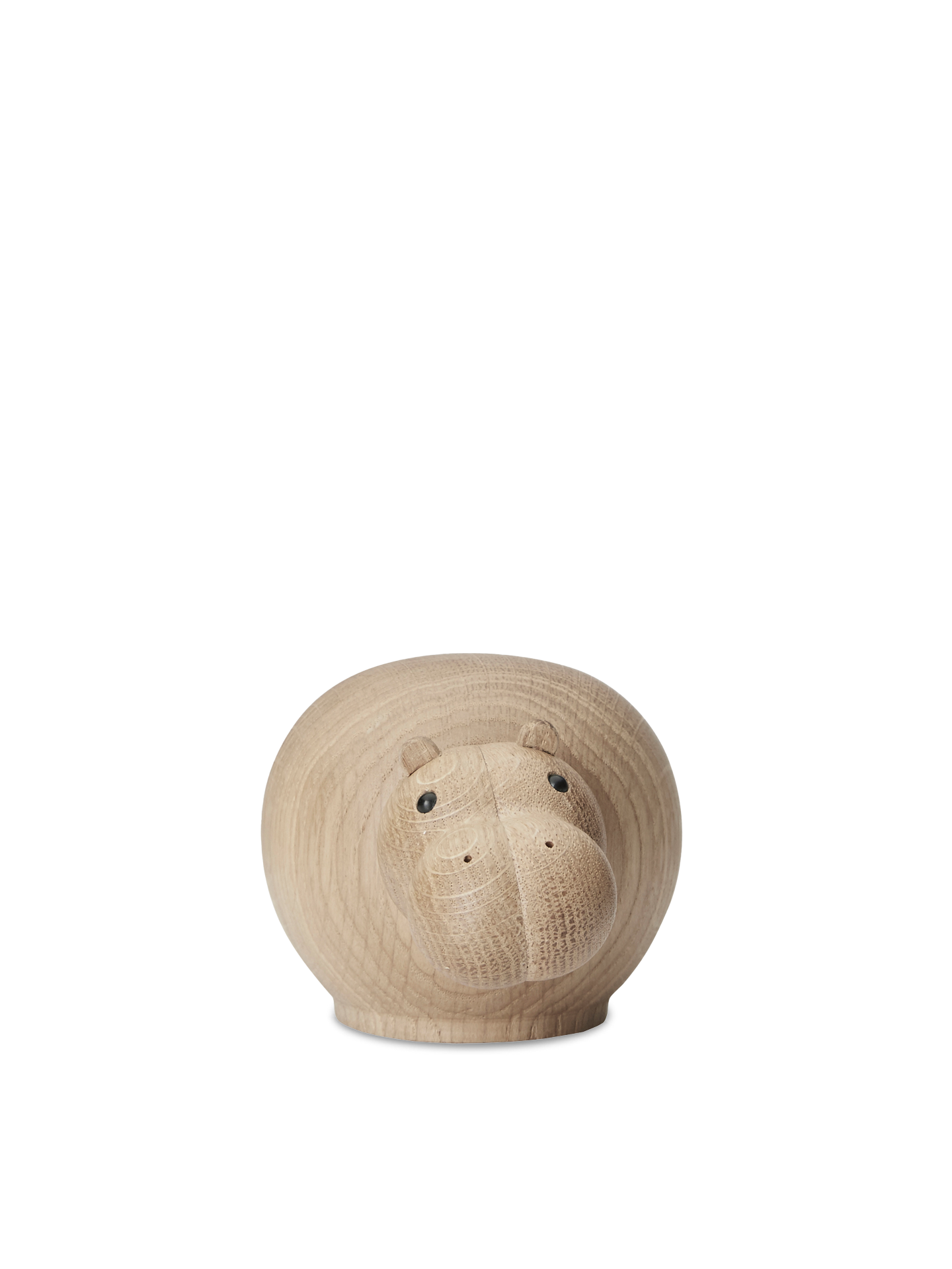 WOUD Hibo Hippopotamus Sculpture Small designed by Steffen Juul