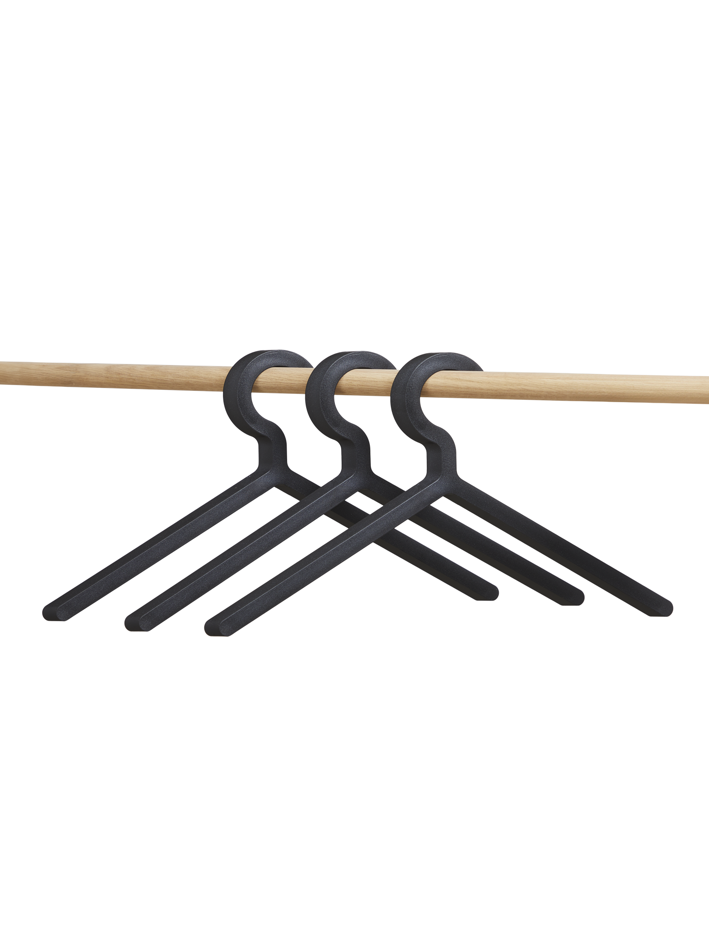 WOUD Illusion Hanger Black designed by Philip Bro