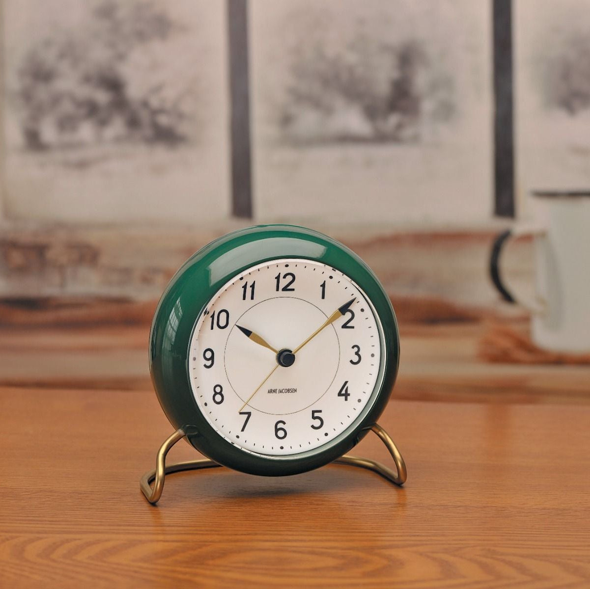 Arne Jacobsen Station Table Clock