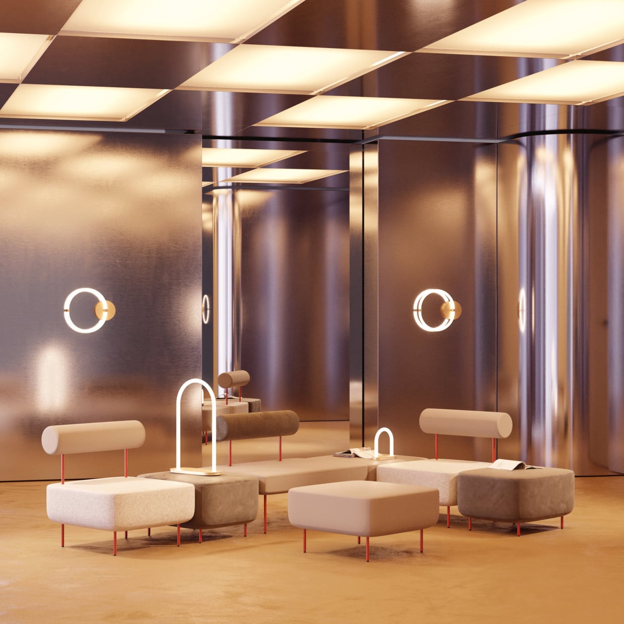 Unseen Pendant Light O by Petite Friture