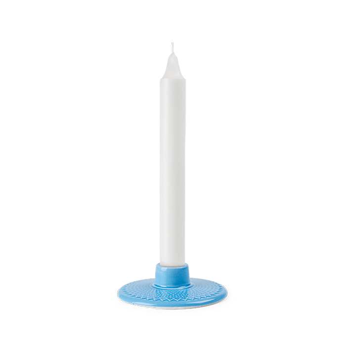 Lyngby Porcelain Rhombe Color Candle Holders