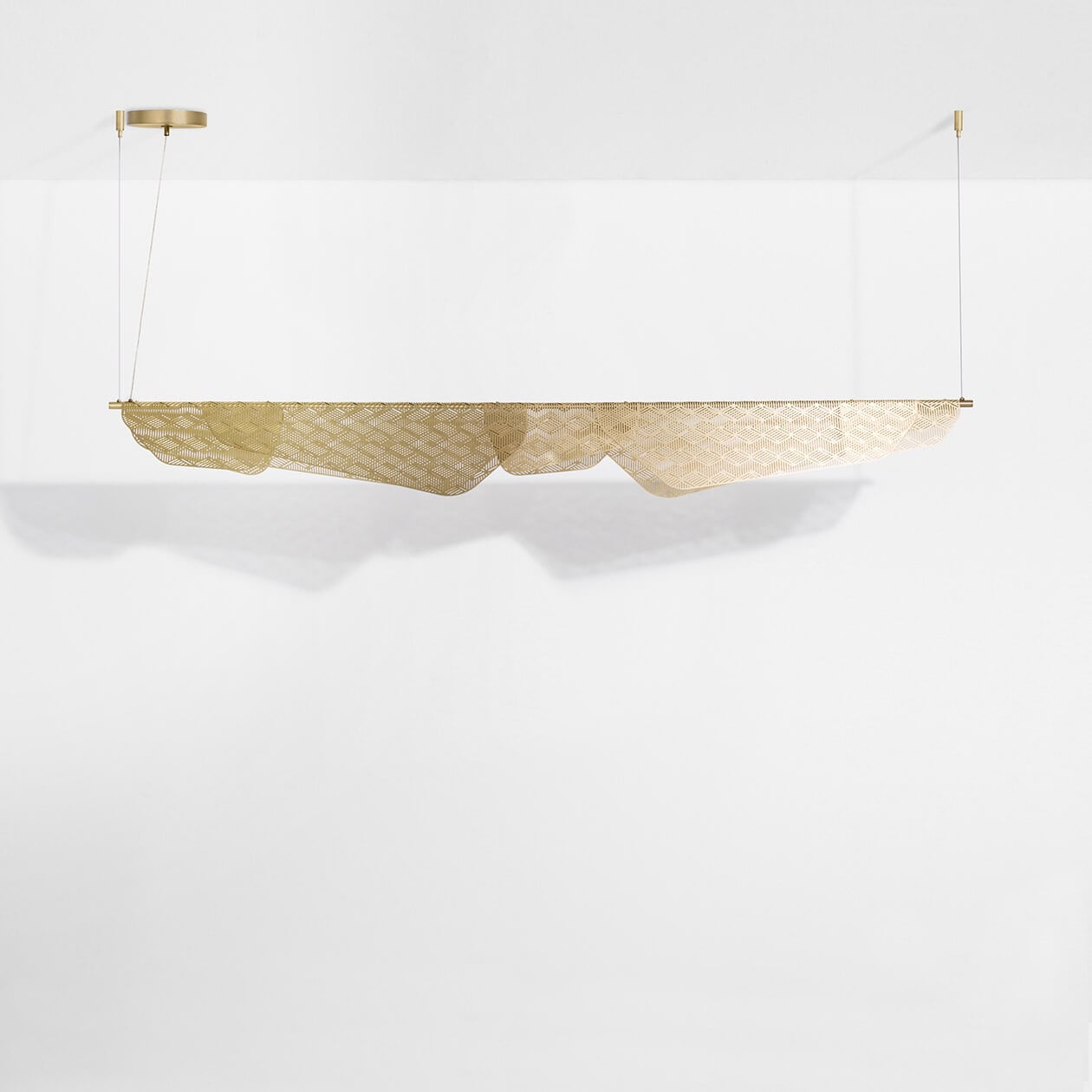 Petite Friture Mediterranea Pendant Light in brass